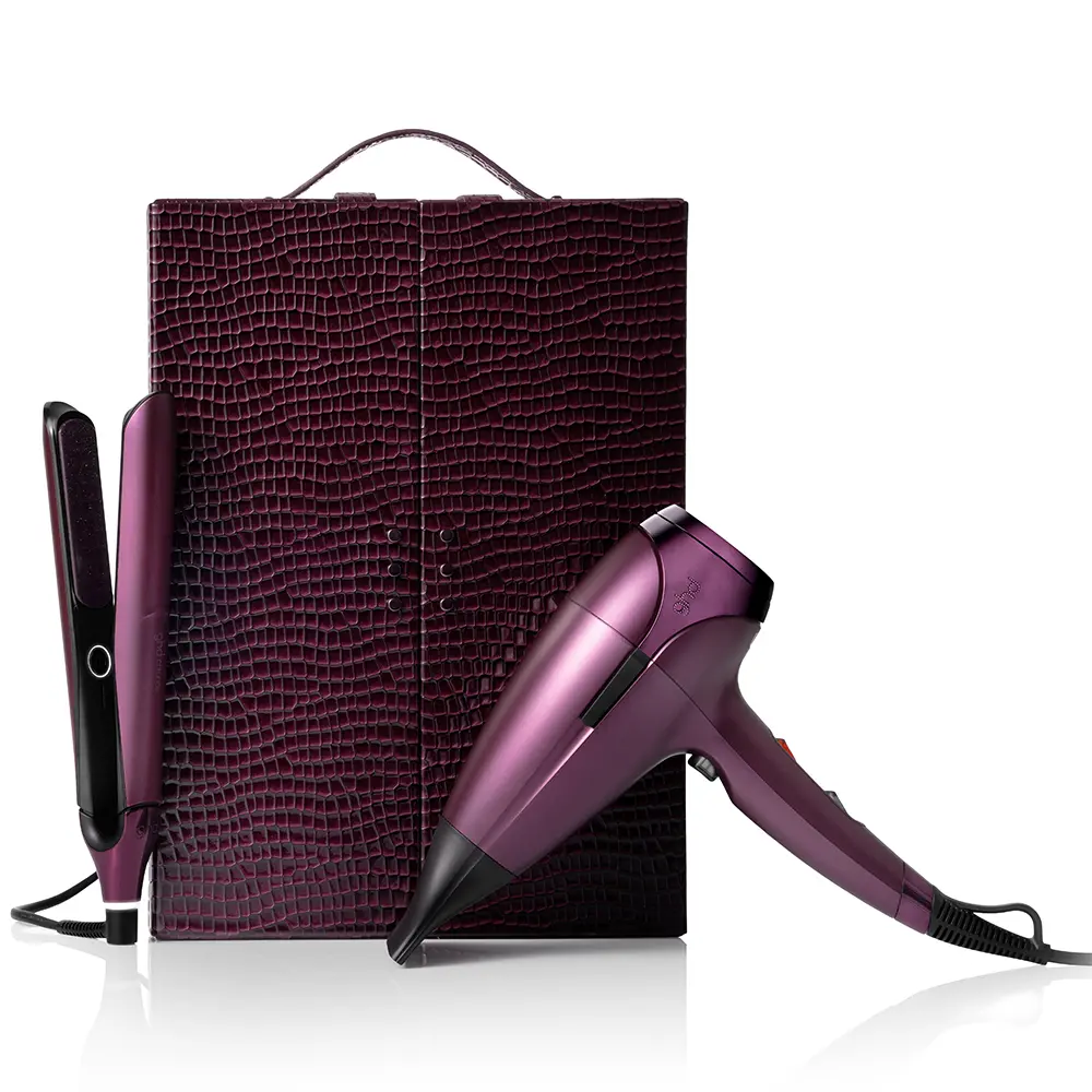 Set Deluxe Cherry Chic: Chronos & Helios - ghd - Edizione Limitata